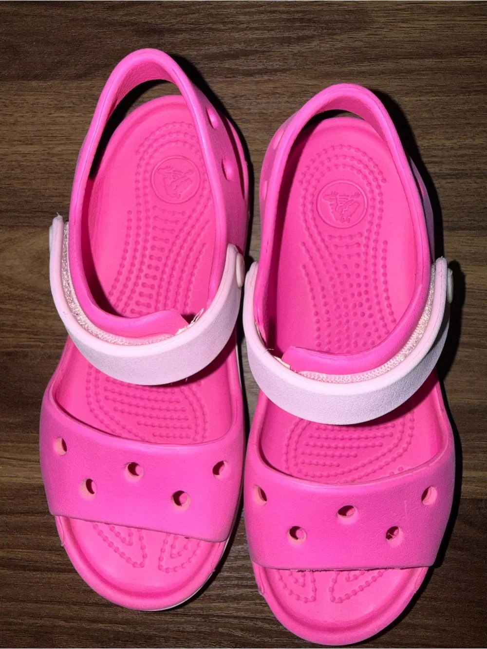 CROCS Bayaband Sandals little girls size 12